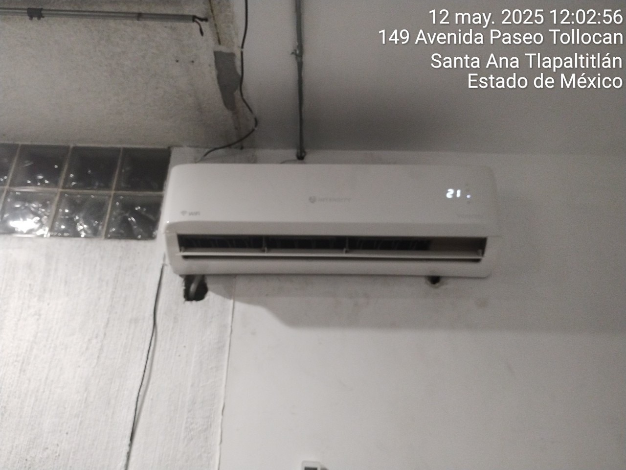 Mini split instalado